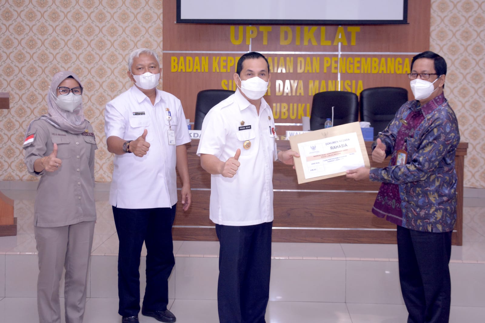 Ujian Dinas Tingkat I dan II Serta Ujian Kenaikan Pangkat Penyesuaian Ijazah Kota Lubuklinggau Tahun 2022