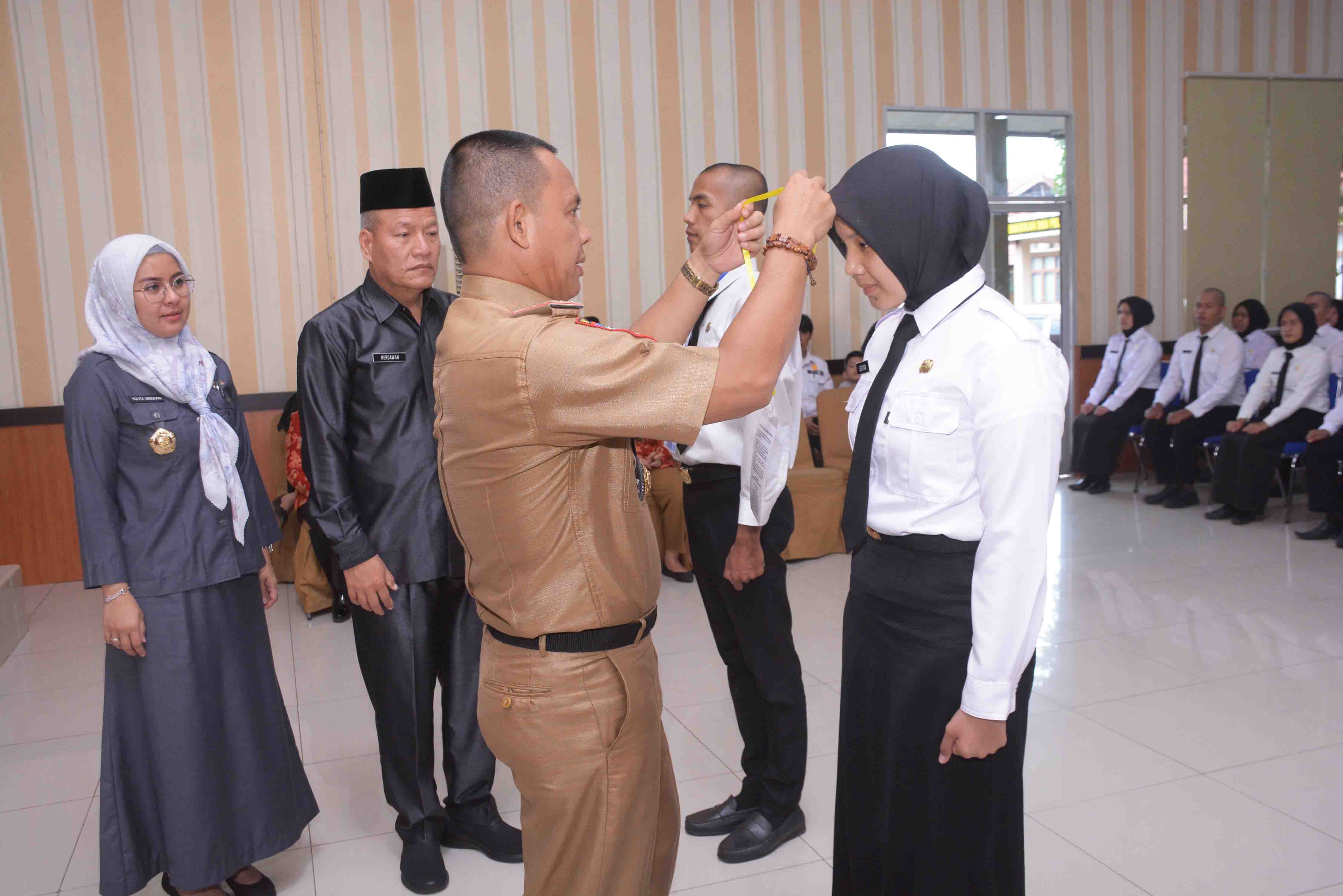 Pembukaan Pelatihan Dasar CPNS Gelombang II Golongan III Angkatan V dan VI Serta Golongan II Angkatan III dan IV Pemerintah Kota Lubuklinggau Tahun 2023